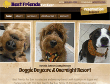 Tablet Screenshot of bestfriendsfurever.com